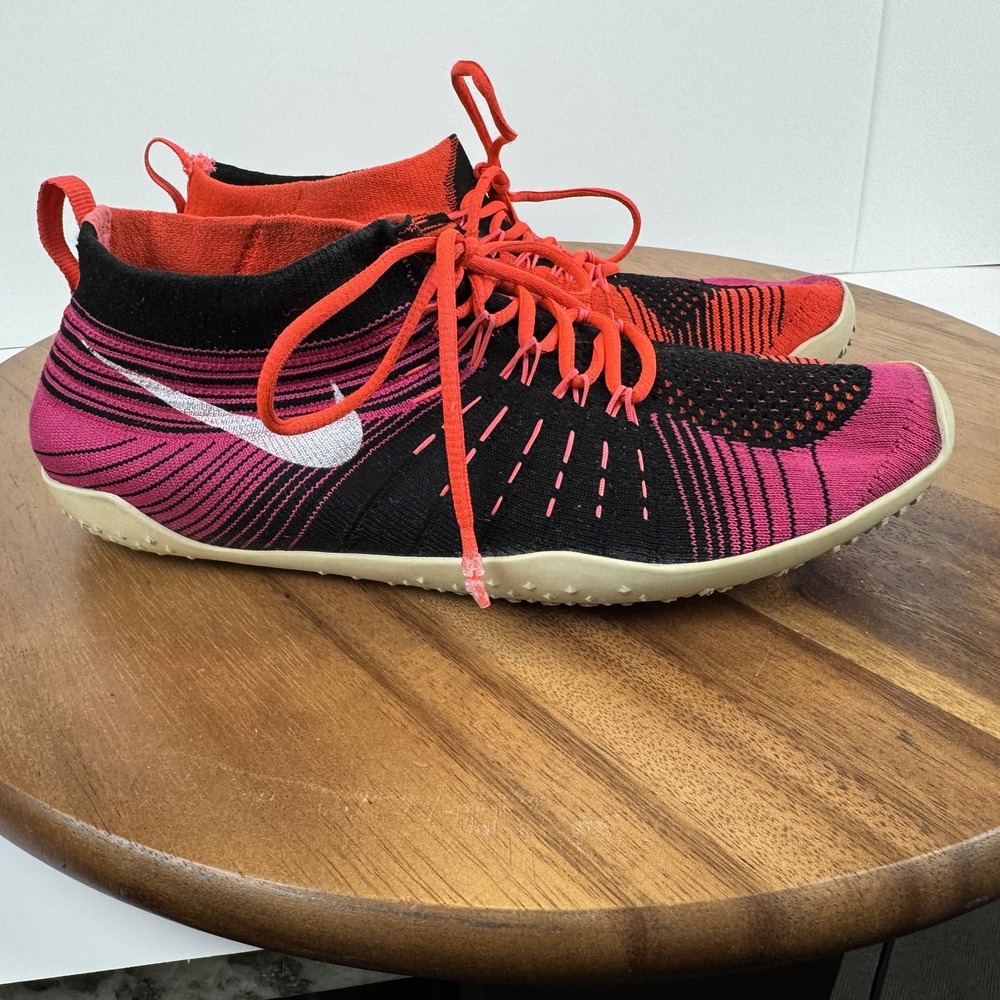 Nike‎ Free Hyperfeel Run Shoes Mens 8.5 Flyknit Barefoot Minimal 638348-003